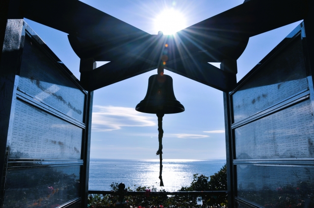 江ノ島海岸沿いのロマンチックスポット