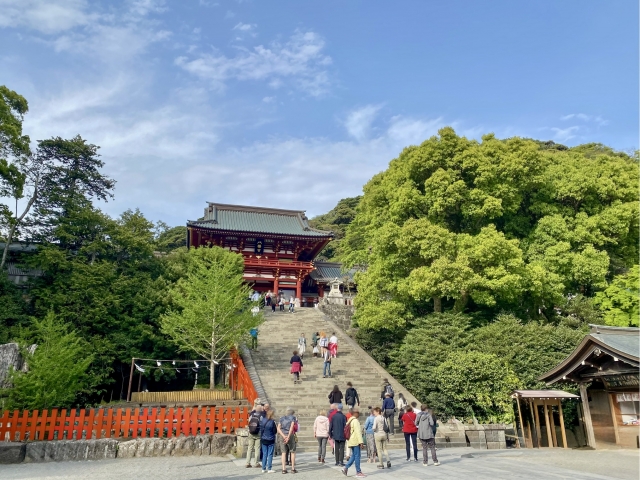 鎌倉の古きよき街並みを散策