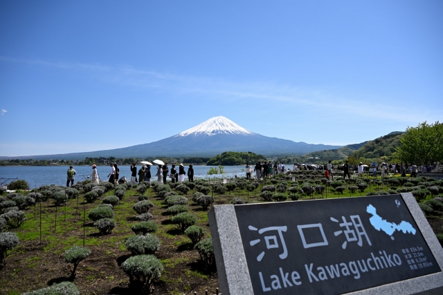 河口湖から富士山を望む贅沢旅