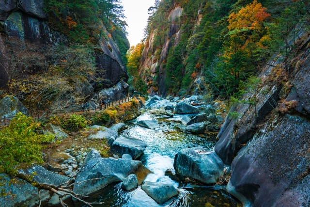 【山梨・昇仙峡】渓谷の絶景に癒されるデートコース