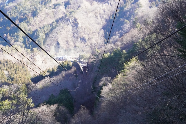 昇仙峡・渓谷の冬景色コース