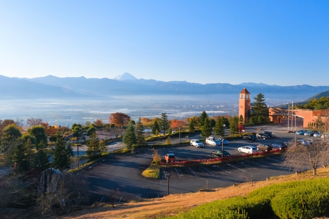 山梨県笛吹川フルーツ公園