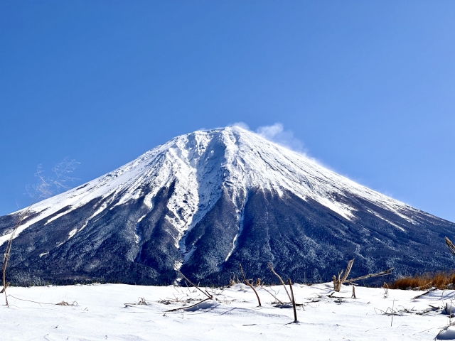 山梨側から「一番大きく」綺麗に見るための2つのルール